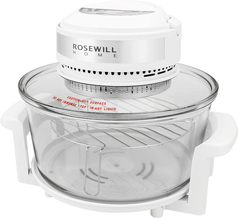 Photo 1 of Rosewill RHCO-16001 Infrared Halogen Convection Technology Digital Oven with extender ring
