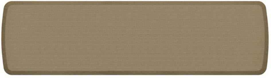 Photo 1 of GelPro Elite Premier Anti-Fatigue Kitchen Comfort Floor Mat, 20x72”, Linen Sandalwood Stain Resistant Surface with Therapeutic Gel and Energy-return Foam for Health and Wellness
