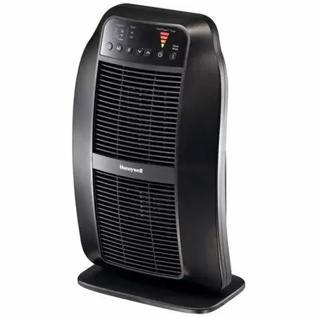 Photo 1 of Honeywell 1500-Watt Ceramic Tower Indoor Electric Space Heater with Thermostat
