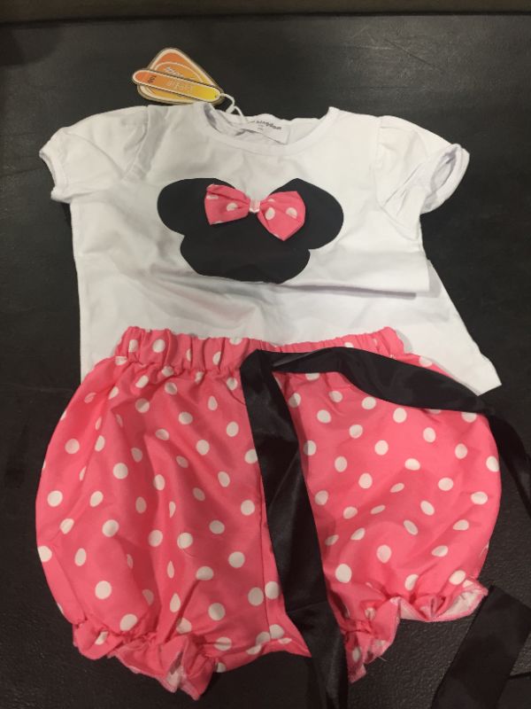 Photo 1 of Minnie Mouse Infant Toddler Shirt & shorts Outfit