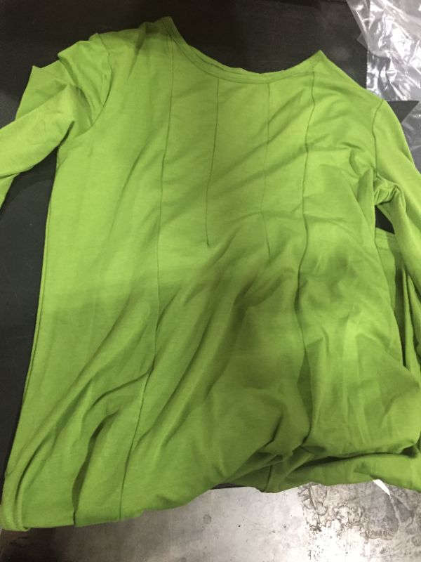 Photo 1 of Womens (2XL) Green Long Gown Dress