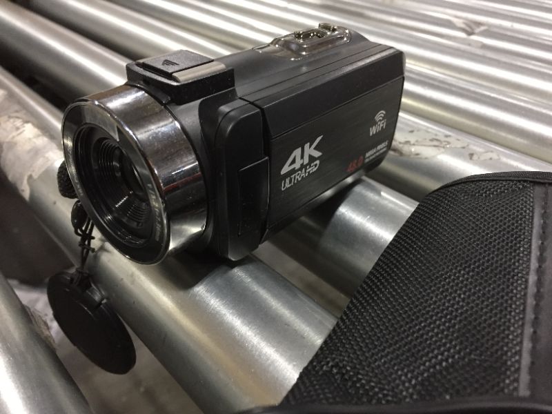 Photo 3 of 4K VIDEO CAMCORDER WITH ACCESSORIES