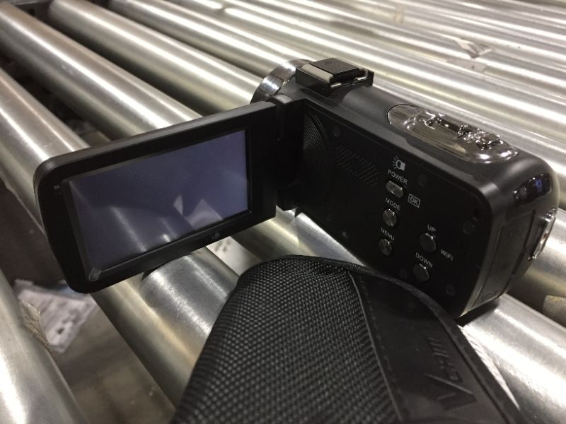 Photo 1 of 4K VIDEO CAMCORDER WITH ACCESSORIES