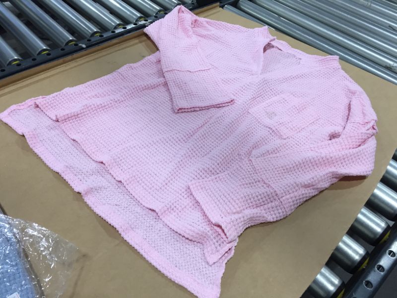 Photo 1 of SIZE L WOMENS PINK WOVEN TOP