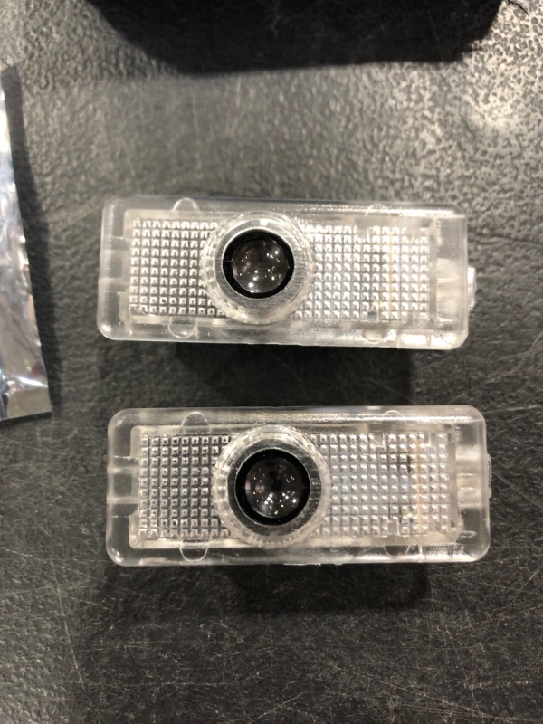 Photo 1 of 2X LED AMG LOGO LASER PROJECTOR DOOR LIGHT FOR MERCEDES BENZ W212 E300 E350 E550