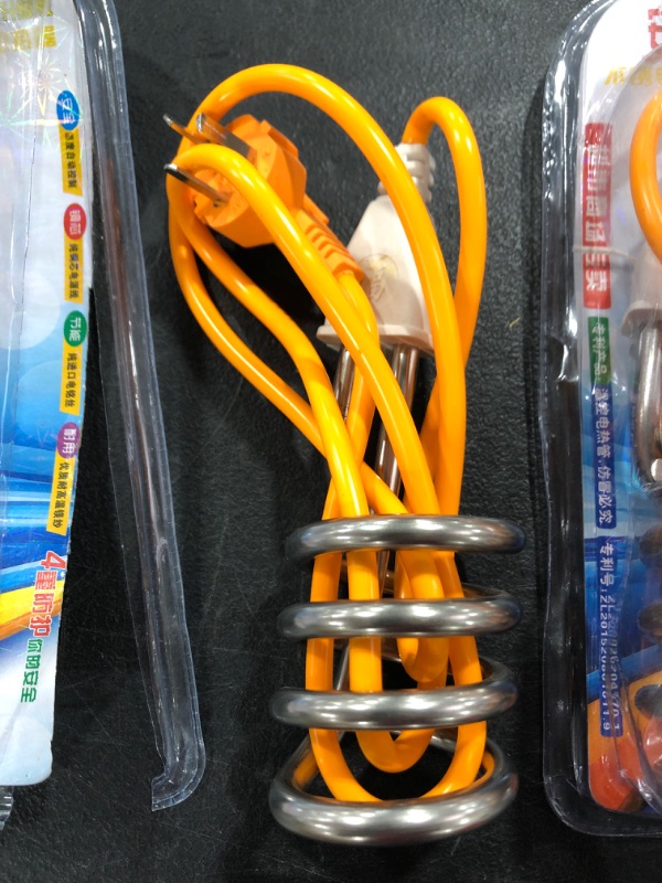 Photo 1 of CORDED HEATING ELEMENTS, LOT OF 2 ITEMS.