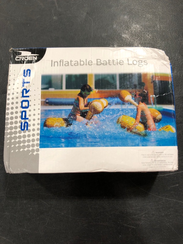 Photo 1 of INFLATABLE BATTLE LOGS FOR SWIMMING POOLS.