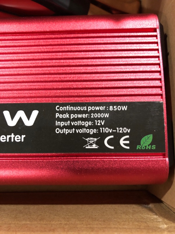 Photo 2 of 2000W SOLAR POWER INVERTER, F-2000A USB.