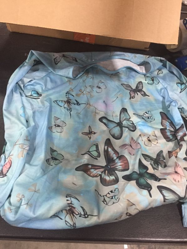 Photo 1 of Womens (L) Cropped Long Sleeve Butterfly Shirt