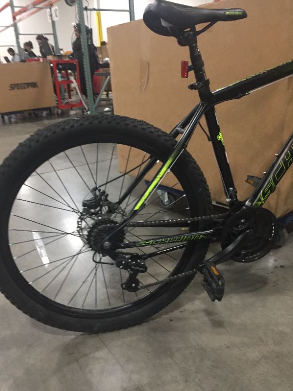 Photo 3 of Schwinn Sidewinder Mountain Bike, 24-inch Wheels, 21 speeds, Black/Green
