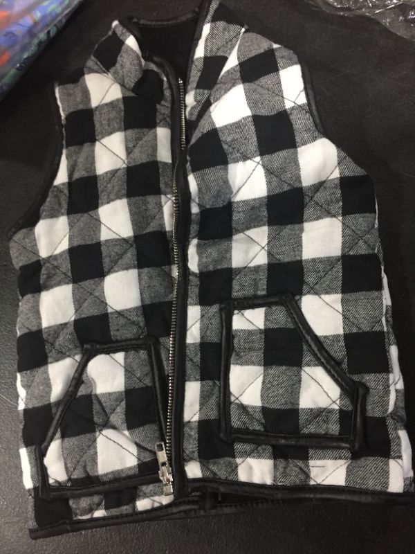 Photo 1 of Girls (S) Plaid Flannel Parka