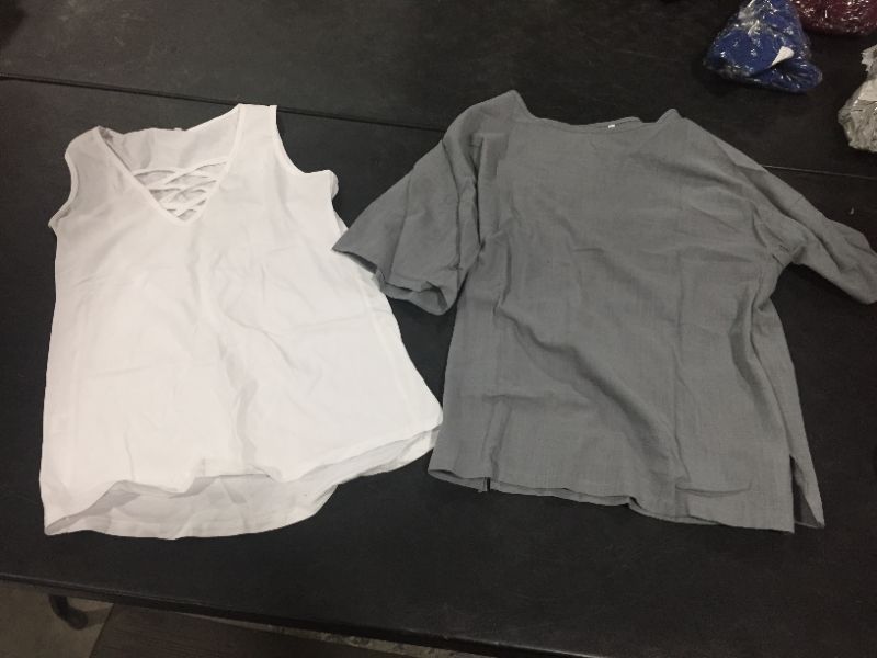 Photo 1 of WOMENS 2 PACK SHIRT BUNDLE S/L