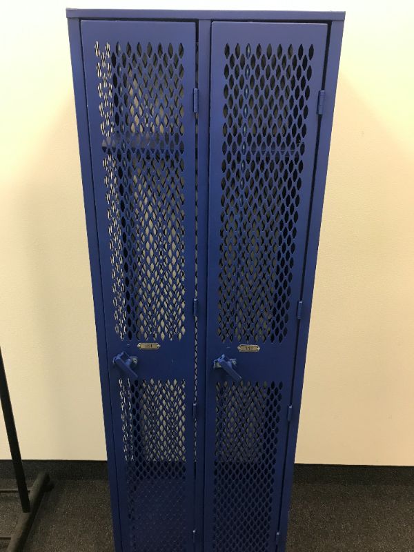 Photo 1 of Blue Locker Set 2 Storage Lockers