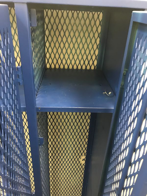 Photo 4 of Blue Locker Set 2 Storage Lockers