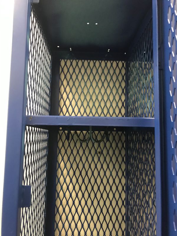 Photo 3 of Blue Locker Set 2 Storage Lockers