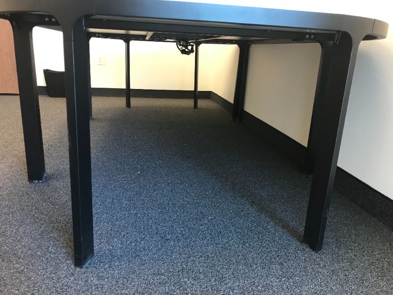 Photo 3 of 3 Piece Conference Room Table Set with Outlet