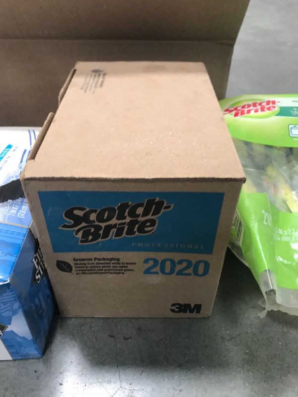 Photo 2 of Freezer bags 
Trash bags
Scotch Brite Sponges