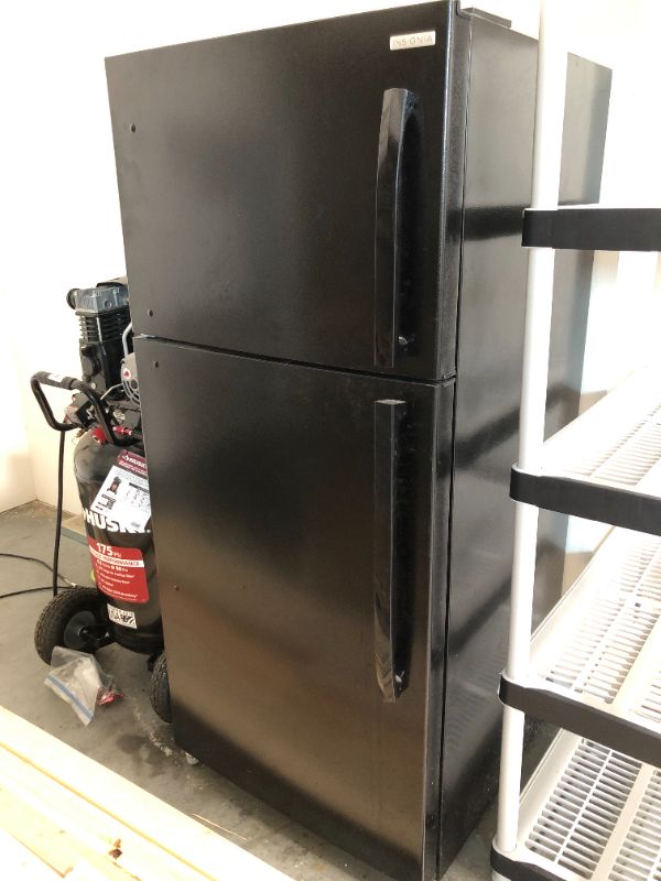 Photo 1 of Insigna black refrigerator 
