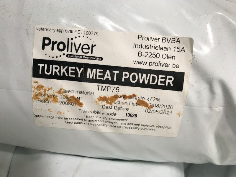 Photo 3 of Proliver Turkey Meat Powder Pallet 