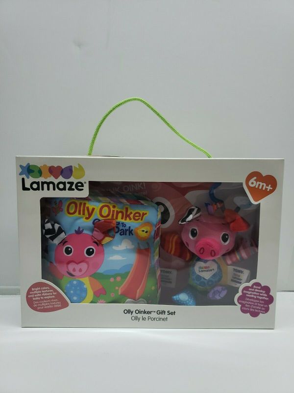Photo 1 of LAMAZE BABY Olly Oinker Gift set
Includes plush and Soft Book