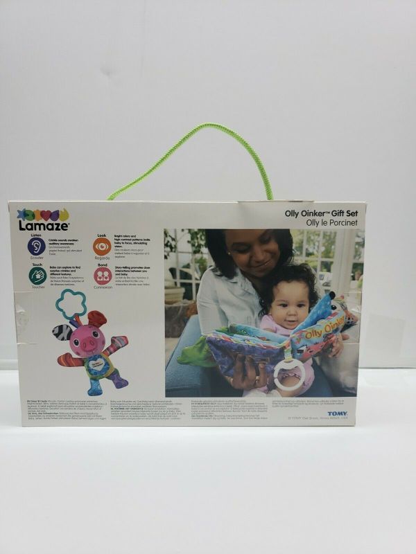 Photo 2 of LAMAZE BABY Olly Oinker Gift set
Includes plush and Soft Book