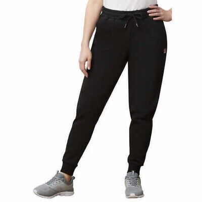 Photo 1 of Fila Ladies' Heritage Jogger Pants Black XL