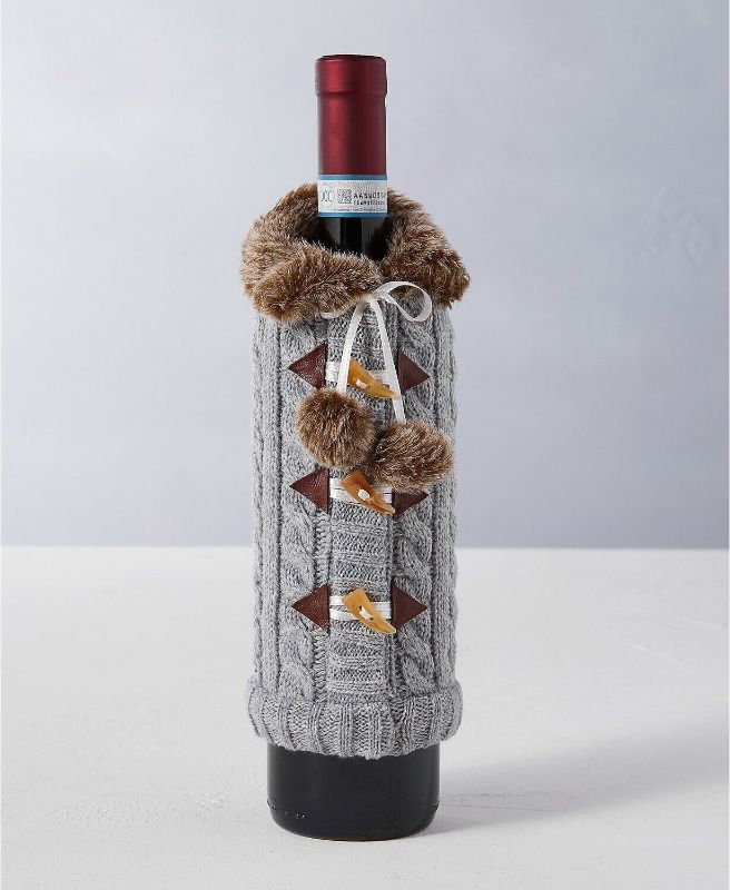 Photo 1 of  Holiday Lane Collection Wine Bottle Jacket Cover