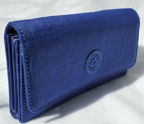 Photo 4 of Cobalt Blue New Teddi Snap Wallet is Loaded with Multiple Compartments, Packed with Space, and is Adorned in our Durable Nylon, Making it One of our Favorite Snap Wallets Ever. This Durable Wallet Features 4 Cash Compartments, 12 Credit Card Slots, and a 