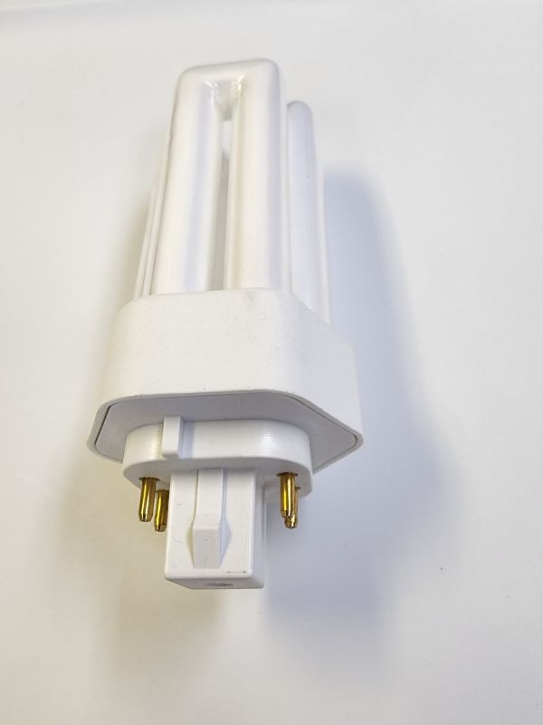 Photo 2 of Sylvania DuluxeT/E Compact Fluorescent Light Bulb.CF18Dt/E/830. 1200 lumens 18 watt 