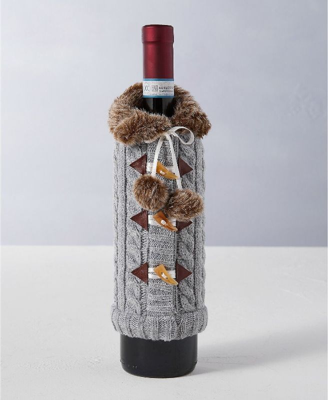 Photo 1 of THE HOLIDAY COLLECTION WINE BOTTLE JACKET COVER