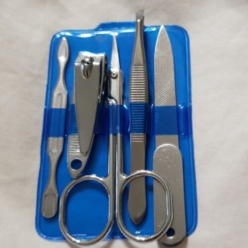Photo 2 of 5 Piece Nail Set Macy's TwelveNYC Mani On Point Clippers File Tweezers New