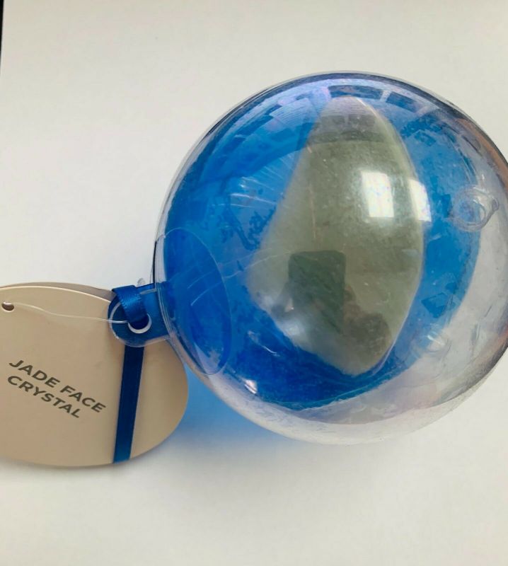 Photo 1 of MACYS Exclusive, twelveNYC Beauty Ornaments. 
Jade Face Crystal
Benefits: This handheld crystal may help reduce the appearance of puffiness