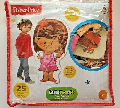 Photo 1 of Fisher-price Foam Friends Floor Puzzle - 25 Piece - Girls