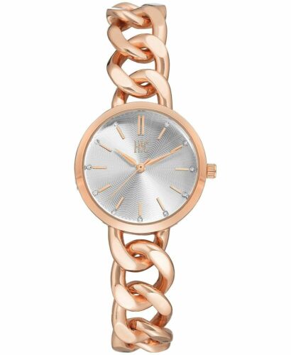 Photo 1 of I.N.C. by Macy's Women's Rose Gold Tone Chain Bracelet Watch 30mm