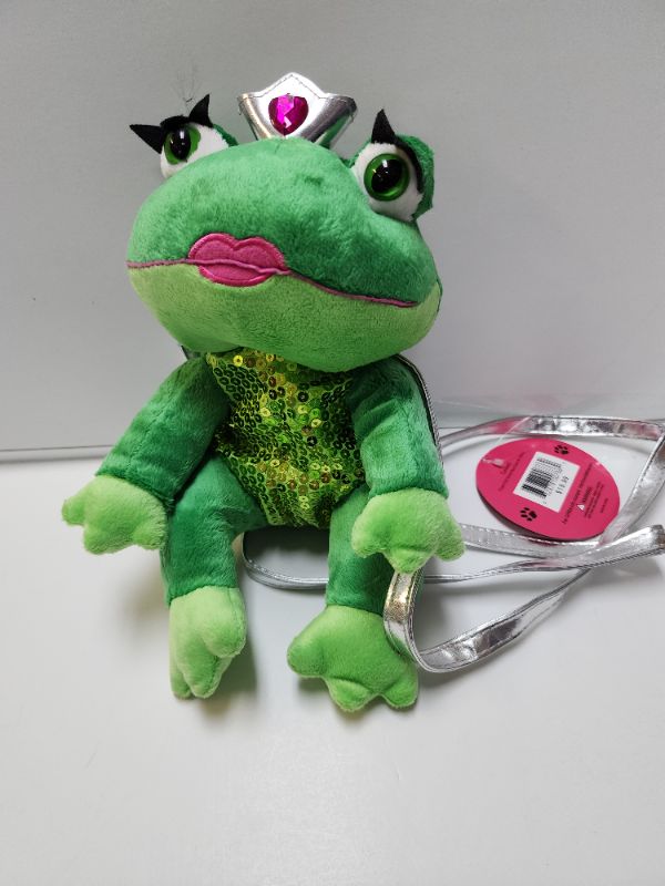 Photo 1 of FROG PLUSH CROSSBODY BAG FOR GIRLS