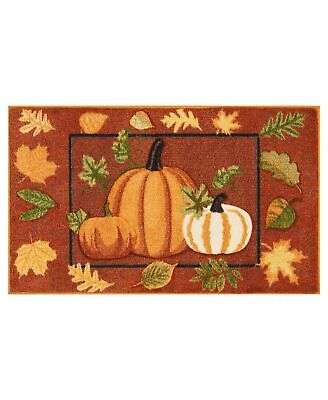 Photo 1 of HARVEST ACCENT AREA RUG PUMPKINGS 18" x 30" 