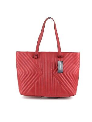 Photo 1 of I.N.C. International Concepts Cissy Quilted Tote Bag / Shoulder Bag Red