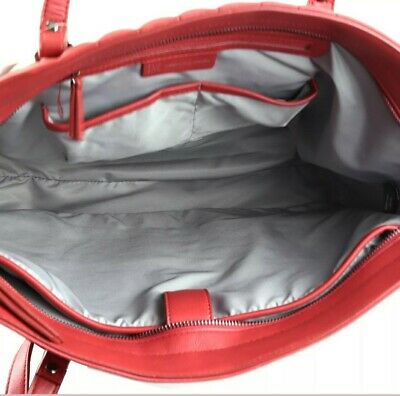 Photo 2 of I.N.C. International Concepts Cissy Quilted Tote Bag / Shoulder Bag Red