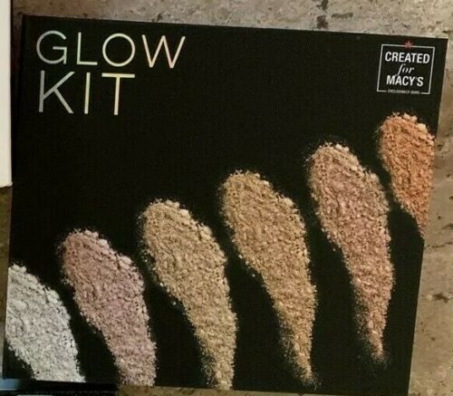 Photo 2 of Macy's Highlighter Bronzer Powder 6 Pigments Shade SET Glow Kit New Macy's Brand NEW
