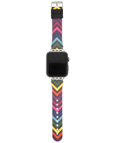 Photo 2 of INC International Concepts Womens Rainbow Chevron Faux Leather Interchangeable Strap for Smartphone Apple Watch
Compatible with 42mm Apple classic watch series1, 2 and 3. STRAP ONLY NO WATCH