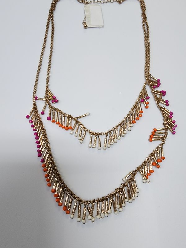 Photo 1 of INC International Concepts  Women's Gold Tone Multi Color Beads Necklace