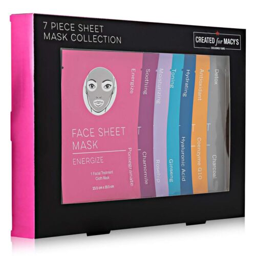 Photo 2 of 7 Sheet Mask SET INCLUDES: Energize Face Mask - Soothing Face Mask - Moisturizing Face Mask - Toning Face Mask - Hydrating Face Mask Antioxidant Face Mask - Detox Face Mask 