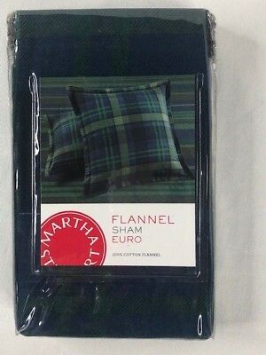 Photo 1 of Martha Stewart Collection Warwick Herringbone Stripe Flannel European Pillowsham