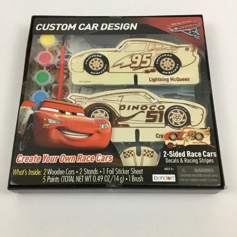 Photo 1 of Bendon Disney Pixar Cars 3 Custom Car Design Create Your Own Race Cars