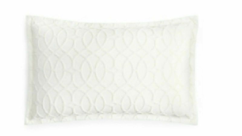 Photo 2 of 1 Hudson Park Collection Standard Size Pillowsham Interlock. 100% Cotton 20 x 28