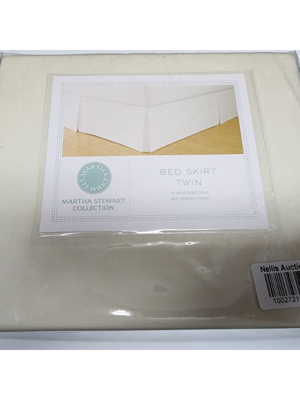 Photo 1 of Martha Stewart Collection 200 Thread Count Cotton Full Bedskirt Bedding