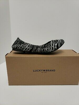 Photo 1 of LUCKY BRAND WOMEN LK EMMIE LADIES BALLET FLATS- Black Size 6M