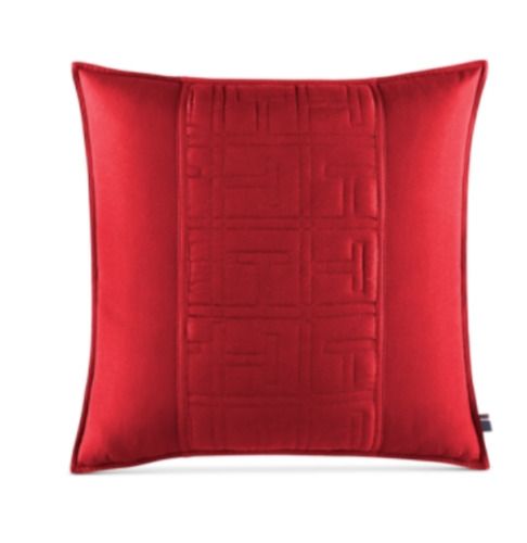 Photo 1 of Tommy Hilfiger Academy Reversible Logo Stitched 20" Decorative Pillow Red Blue