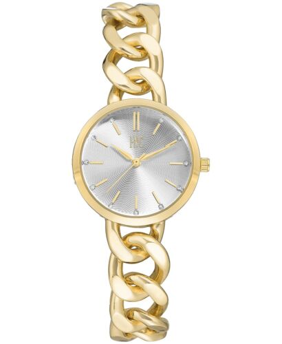 Photo 1 of I.N.C. By Macy's Women's Gold-Tone Chain Bracelet Watch 30mm