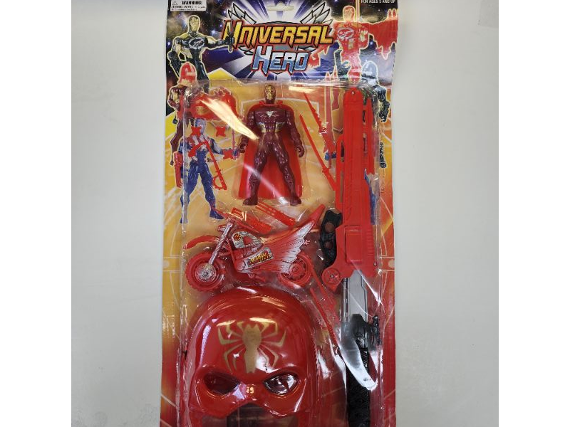 Photo 1 of Universal Hero Action Figure includes 14 pieces 